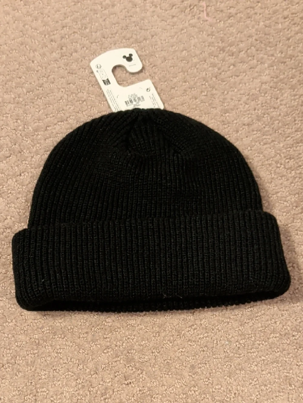 Primark Black Knit Beanie with Jack Skellington Nightmare Before Christmas